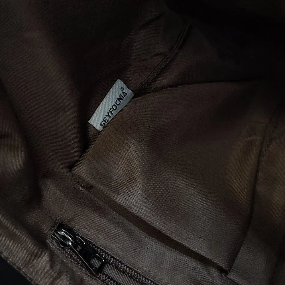 Seyfocnia PU Leather Bag 17.3